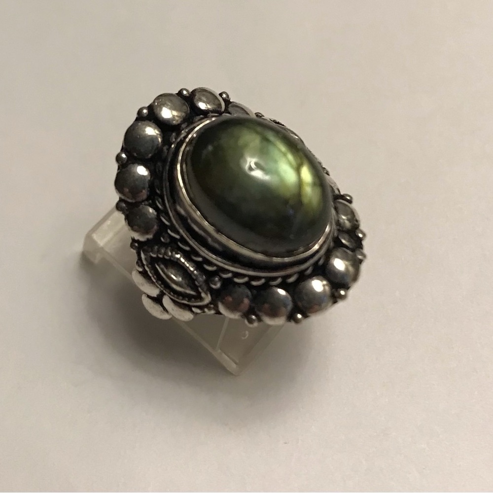 Labradorite 925 Sterling Silver Ring